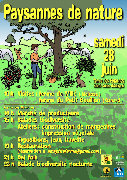 Affiche Paysannes de Nature 2025
